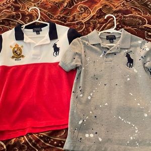 Ralph Lauren boy polo shirts